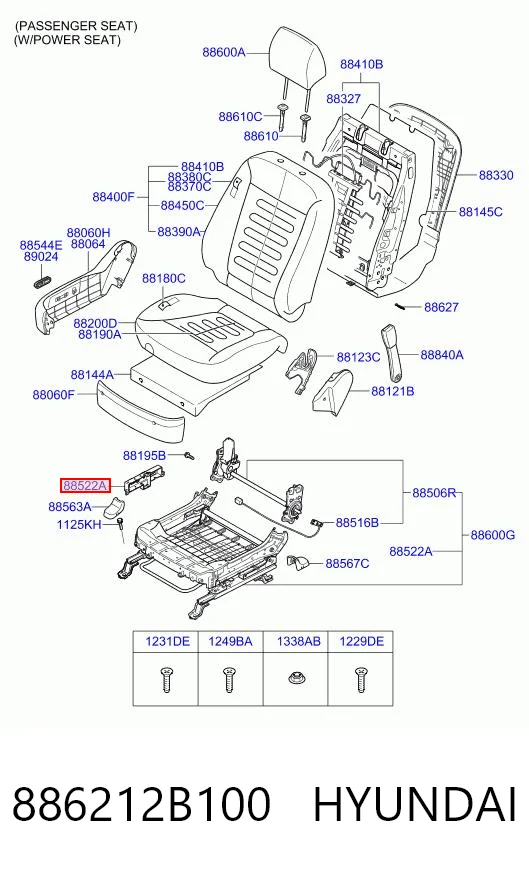 886212B100 Hyundai/Kia 