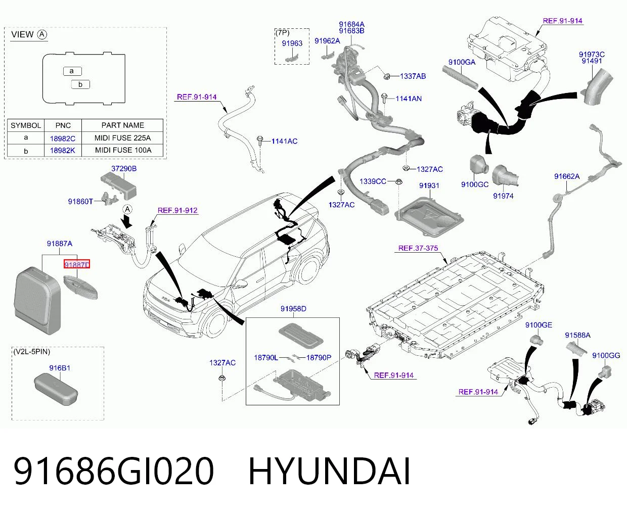 IP8161PHTP1M5 Ipengen Кабель для заряджання електромобіля