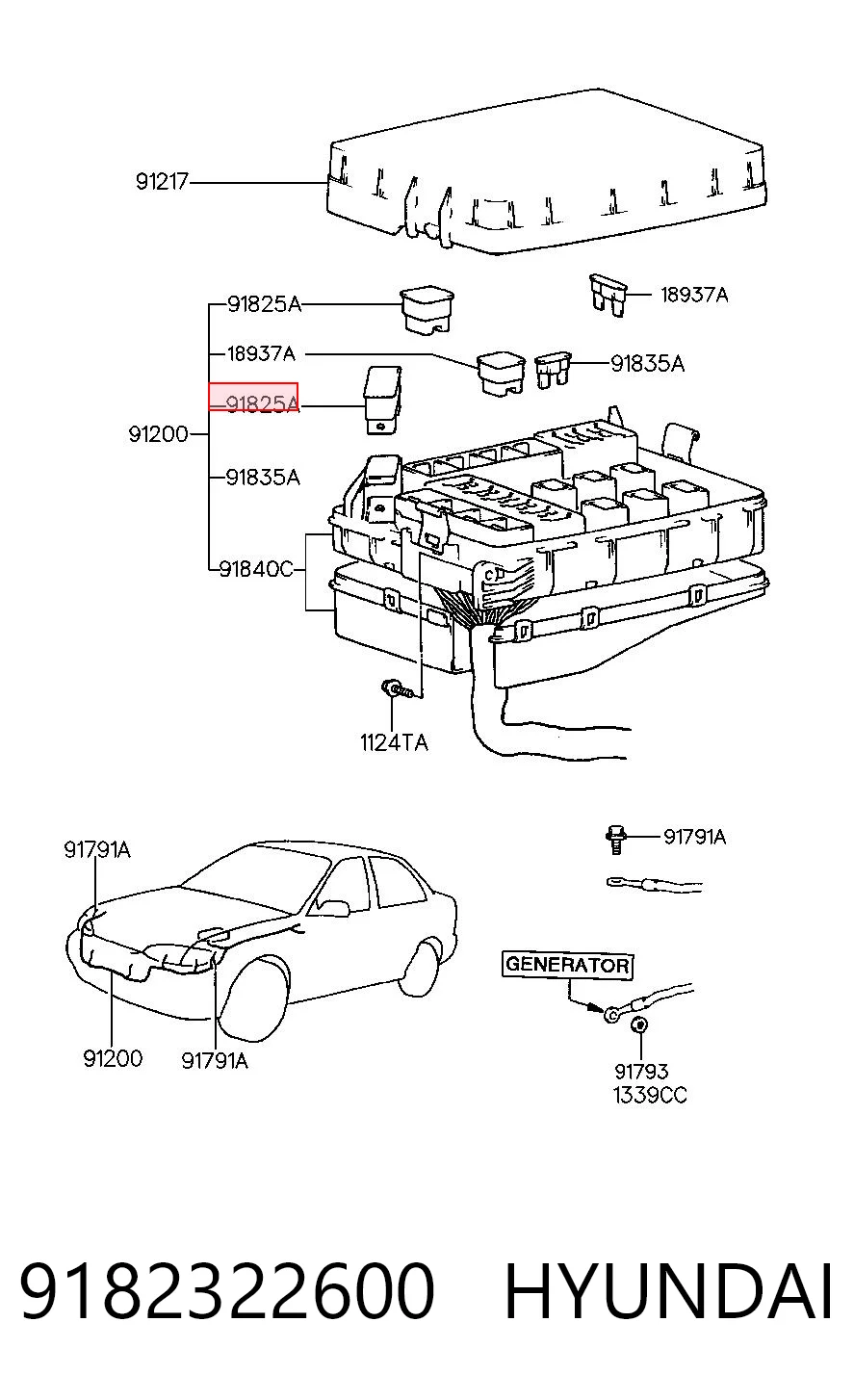 9182322600 Hyundai/Kia
