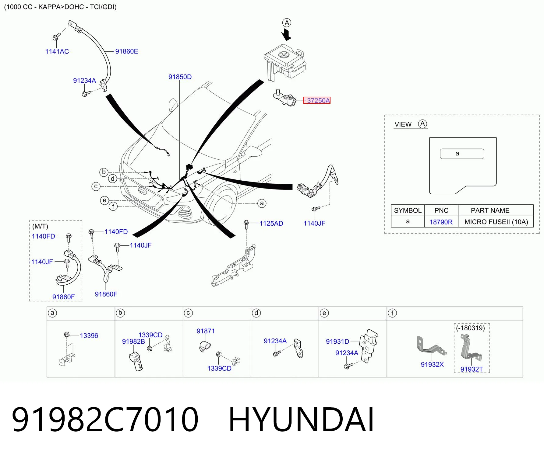 91982C7010 Hyundai/Kia 