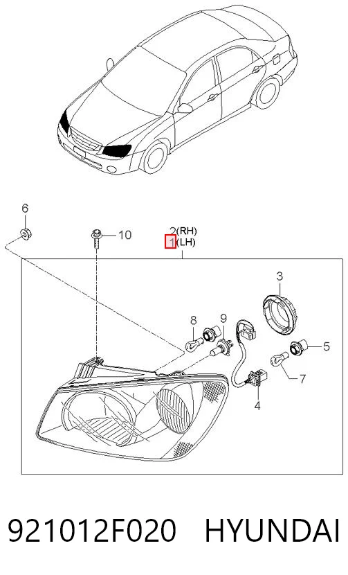 Фари Polcar 4113091E ціна, від 124.80 USD