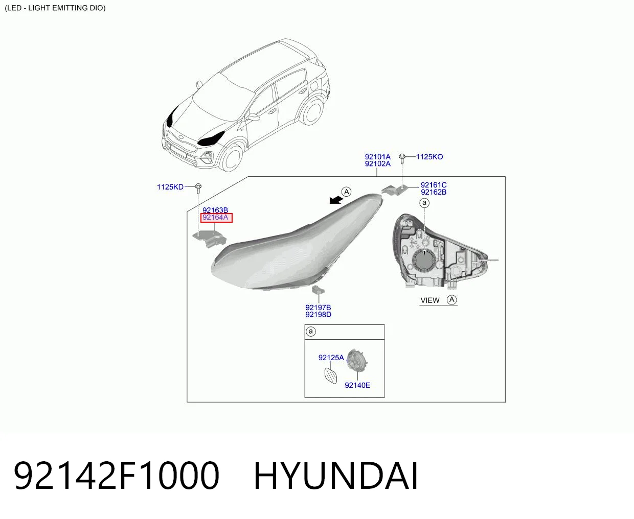92142F1000 Hyundai/Kia