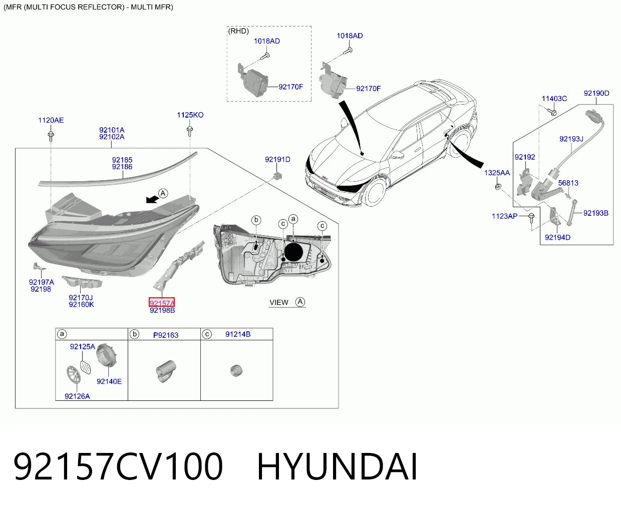 92157CV100 Hyundai/Kia 