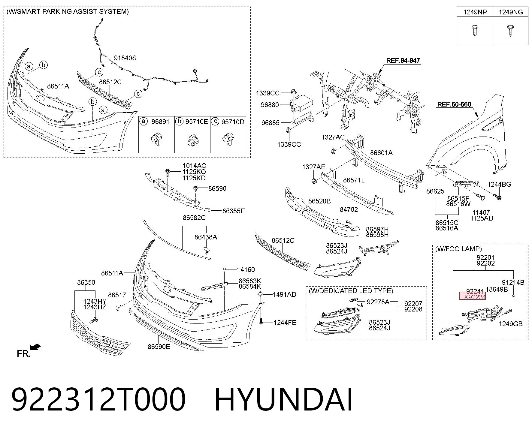 922312T000 Hyundai/Kia