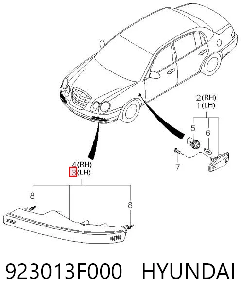 923013F000 Hyundai/Kia