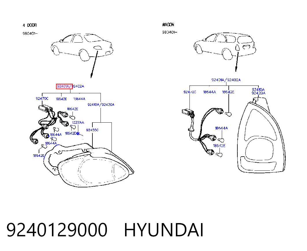 9240129000 Hyundai/Kia