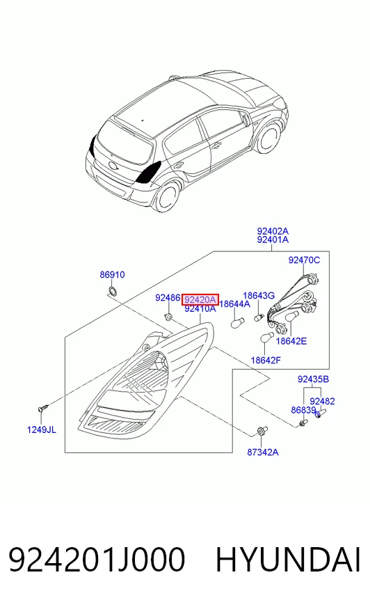 Задні ліхтарі Polcar 401788E ціна, від 60.88 USD