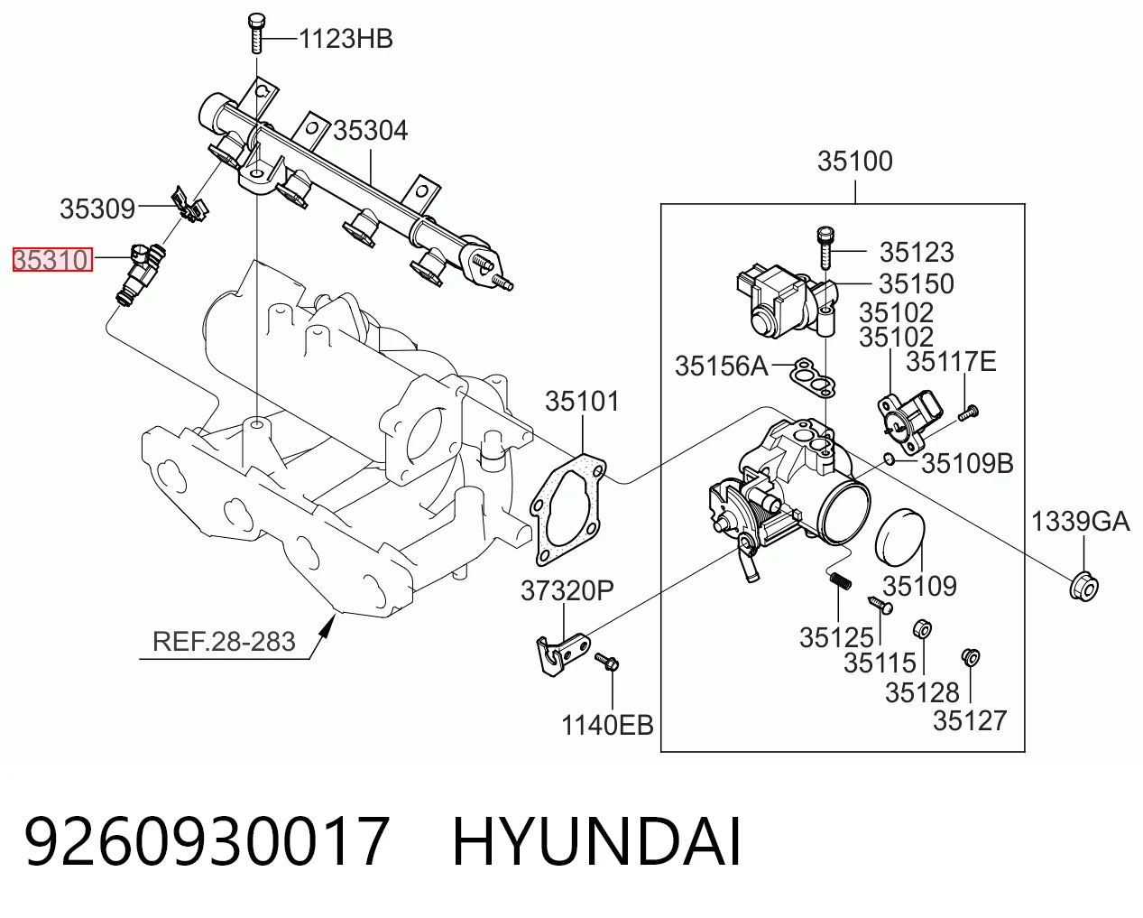 Купити Паливні форсунки Hyundai I10  PA