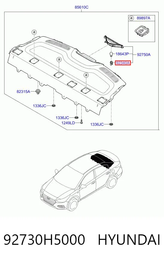 92730H5000 Hyundai/Kia