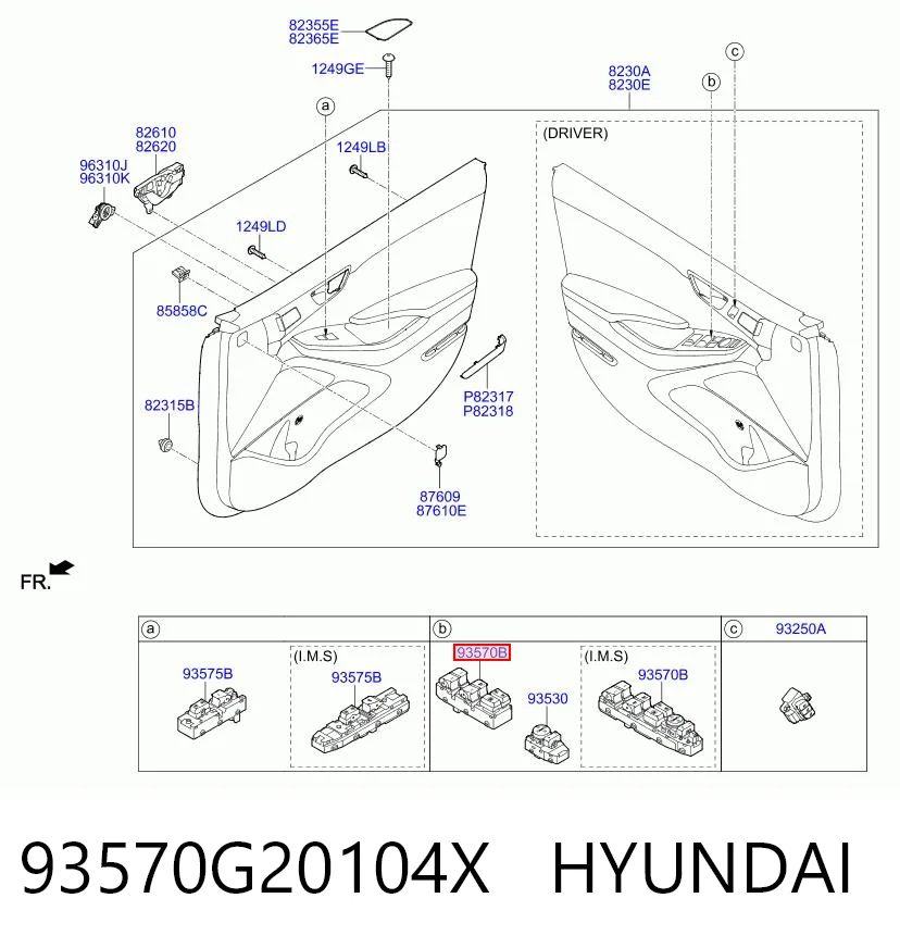 93570G20104X Hyundai/Kia 