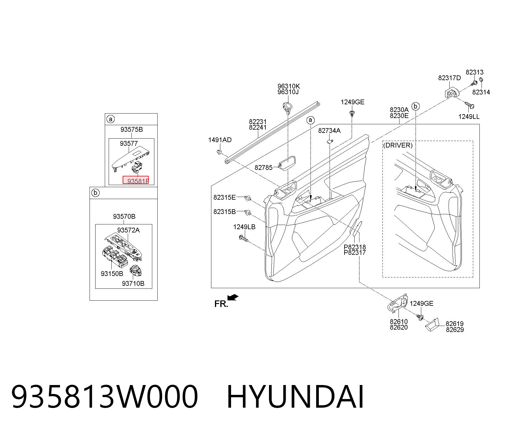 935813W000 Hyundai/Kia 