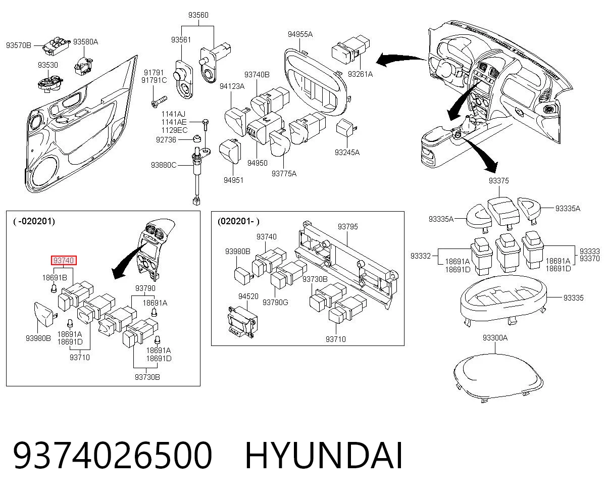 9374026500 Hyundai/Kia 
