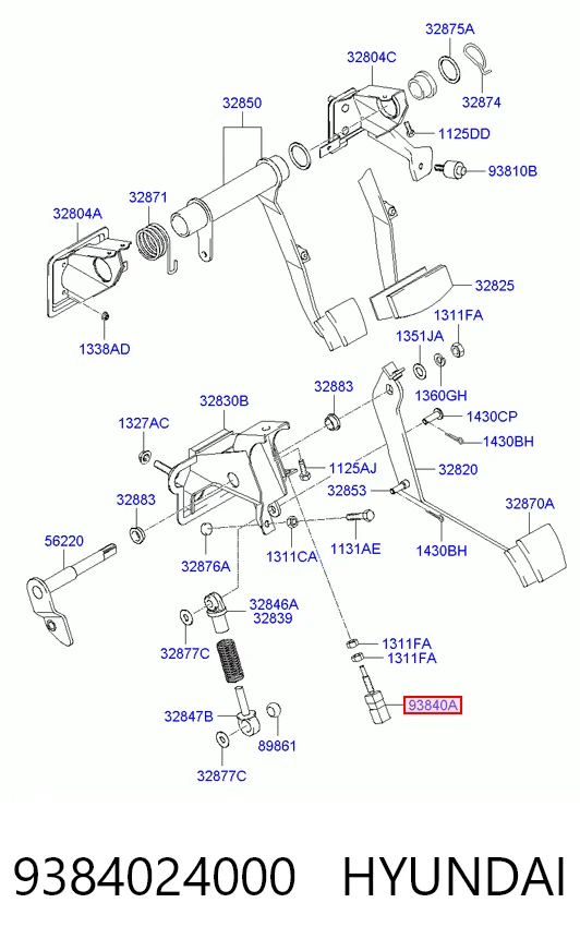 Купити 3F945014 AND Датчик педалі гальма