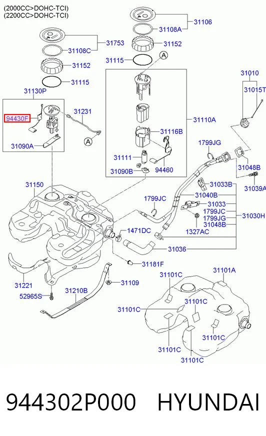 944302P000 Hyundai/Kia 