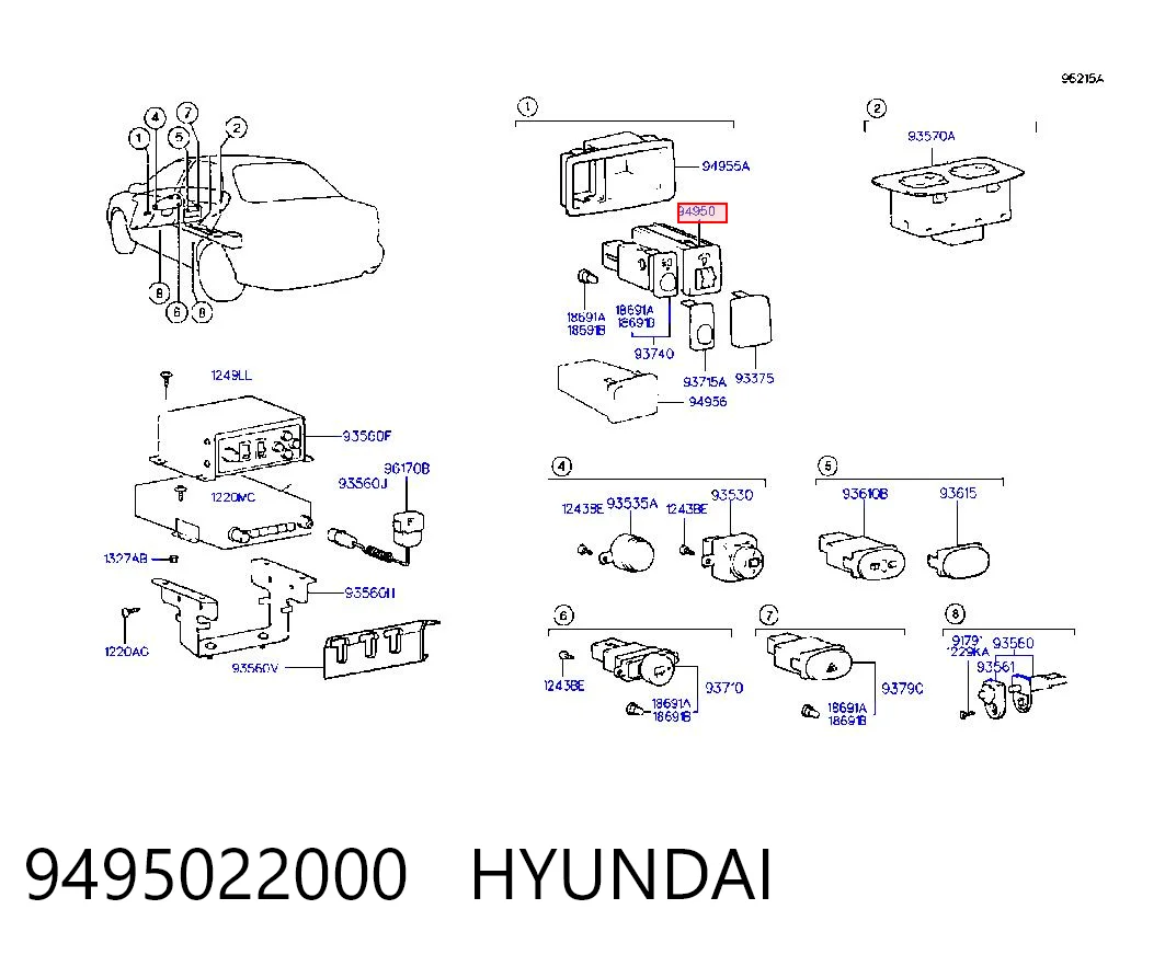 9495022000 Hyundai/Kia