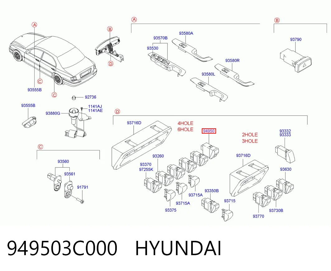 949503C000 Hyundai/Kia 