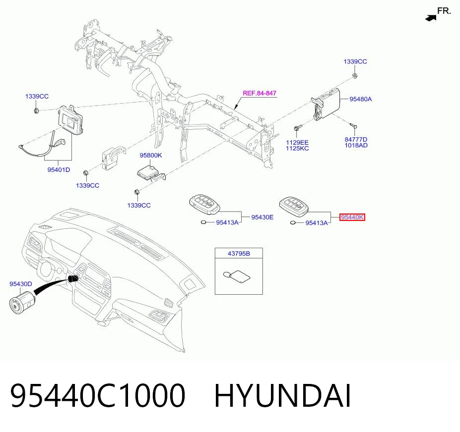 95440C1000 Hyundai/Kia 