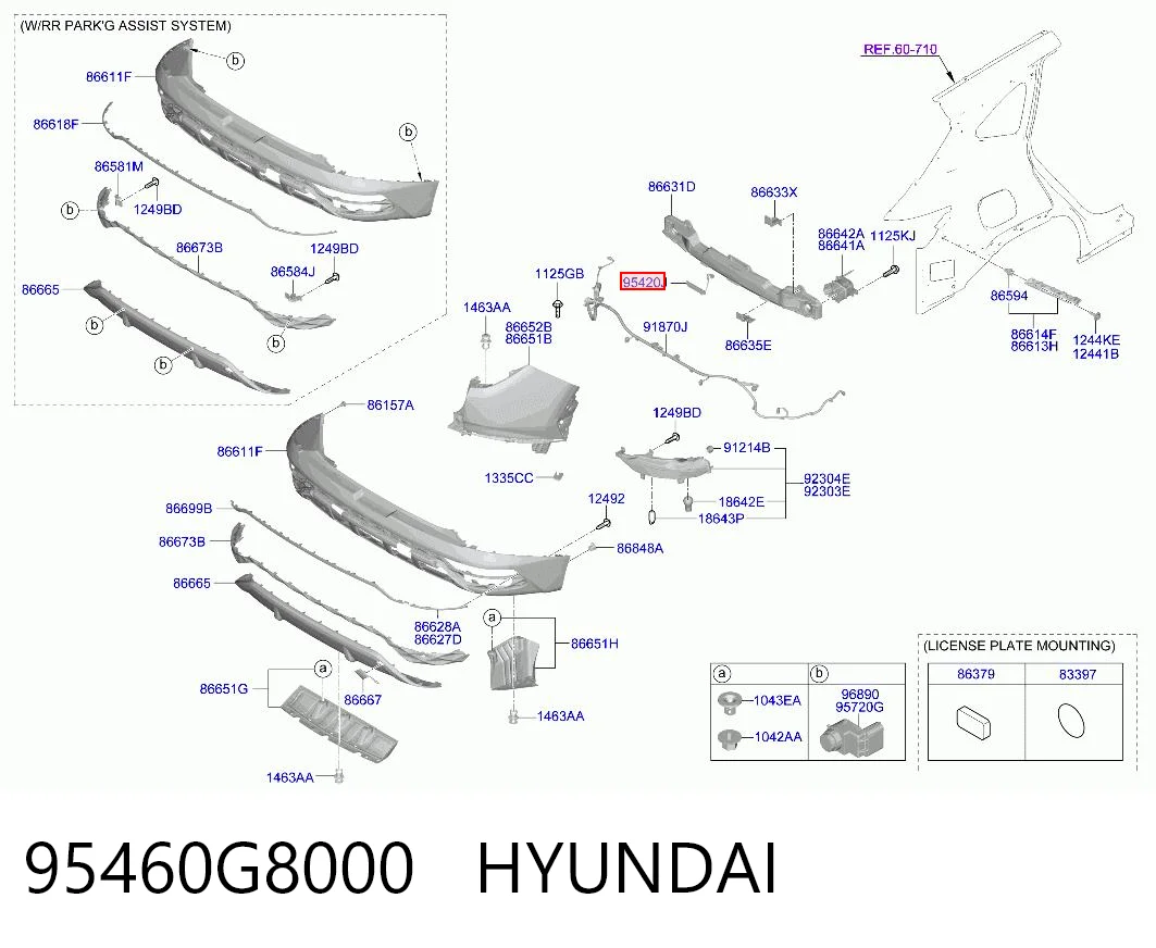 95460G8000 Hyundai/Kia 