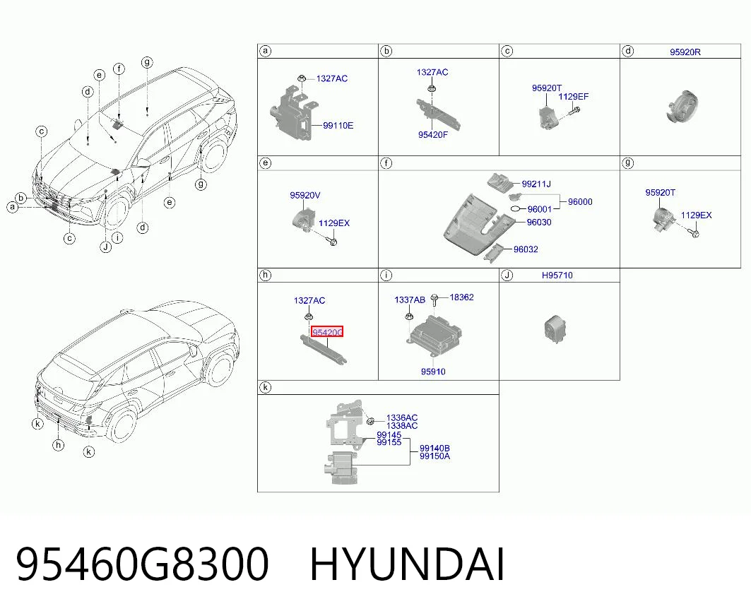 95460G8300 Hyundai/Kia 