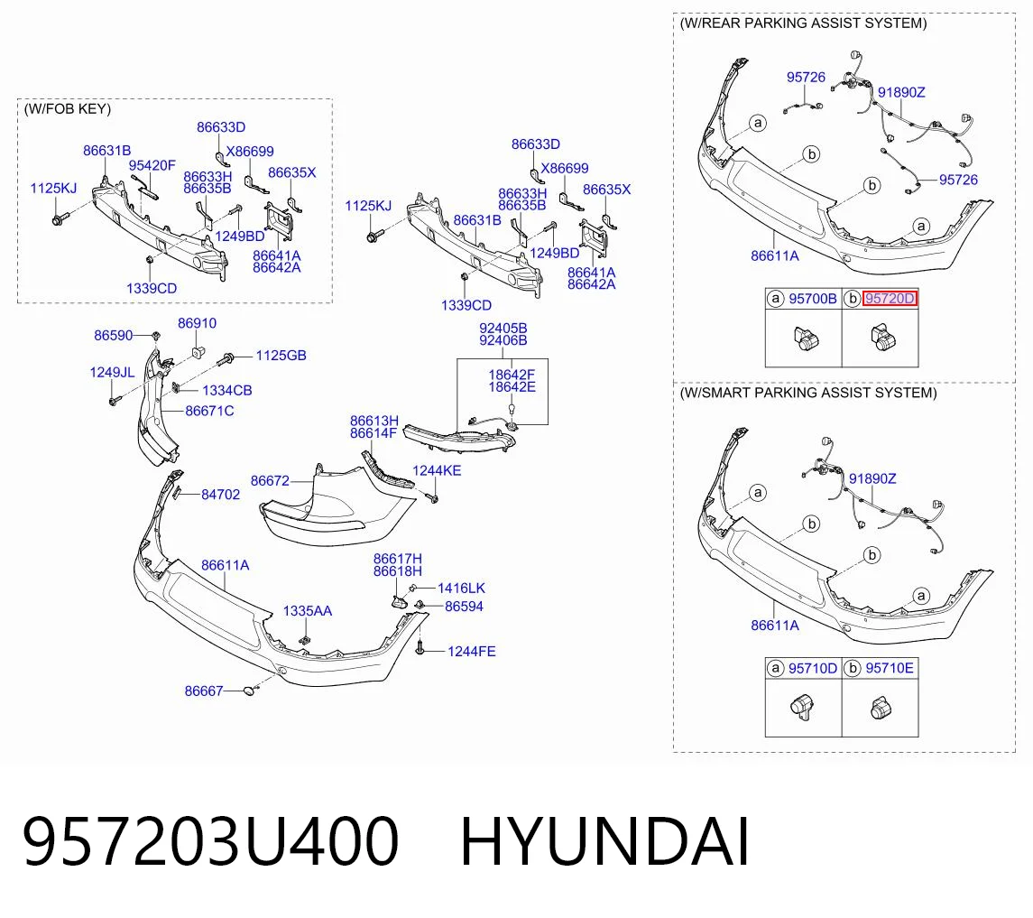 957203U400 Hyundai/Kia 