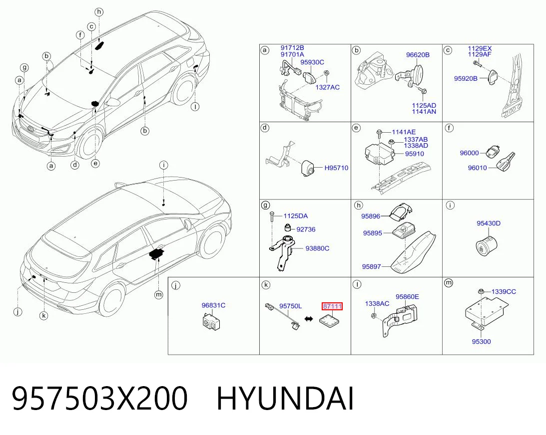 957503X200 Hyundai/Kia 