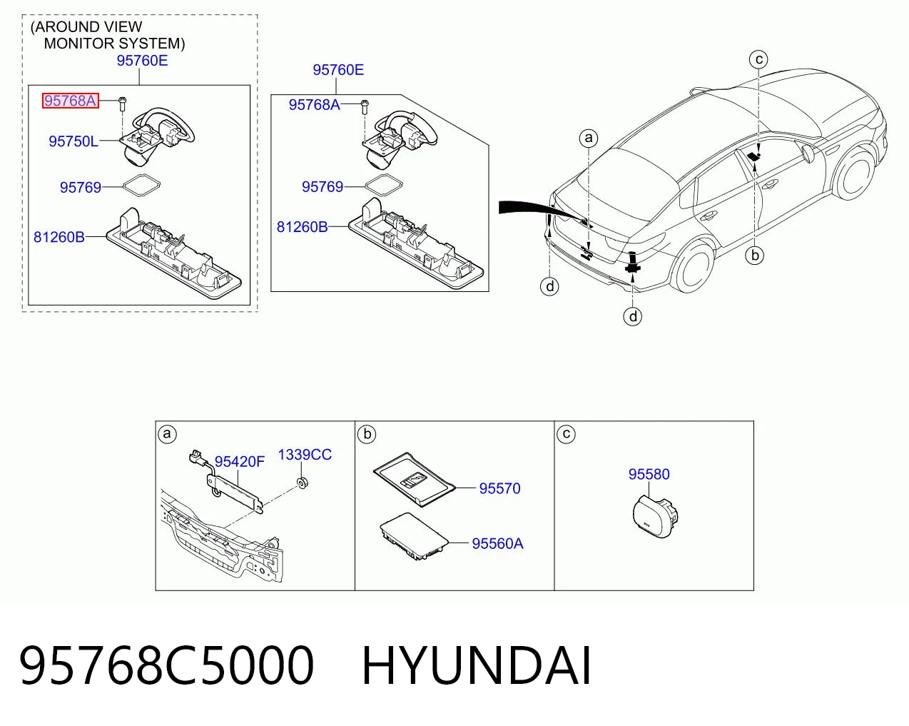 95768C5000 Hyundai/Kia 