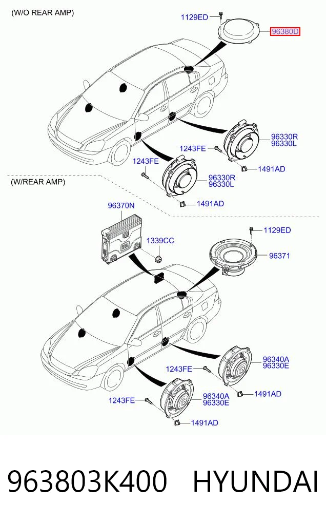 963803K400 Hyundai/Kia 