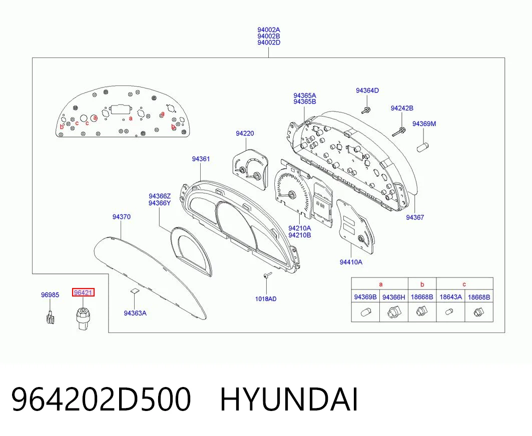 KB0506OEM Korea (oem) Датчик швидкості спідометра