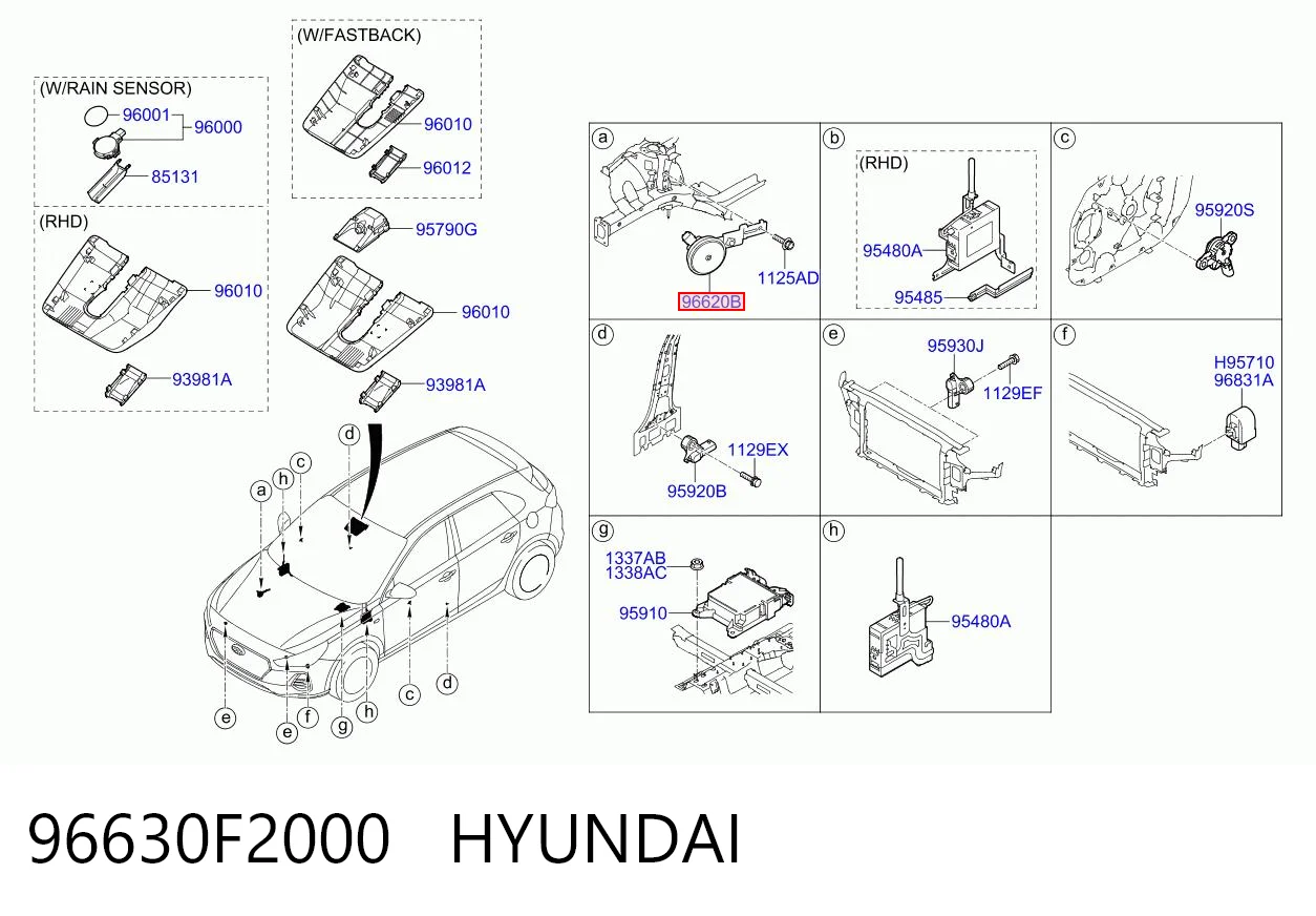 96630F2000 Hyundai/Kia 