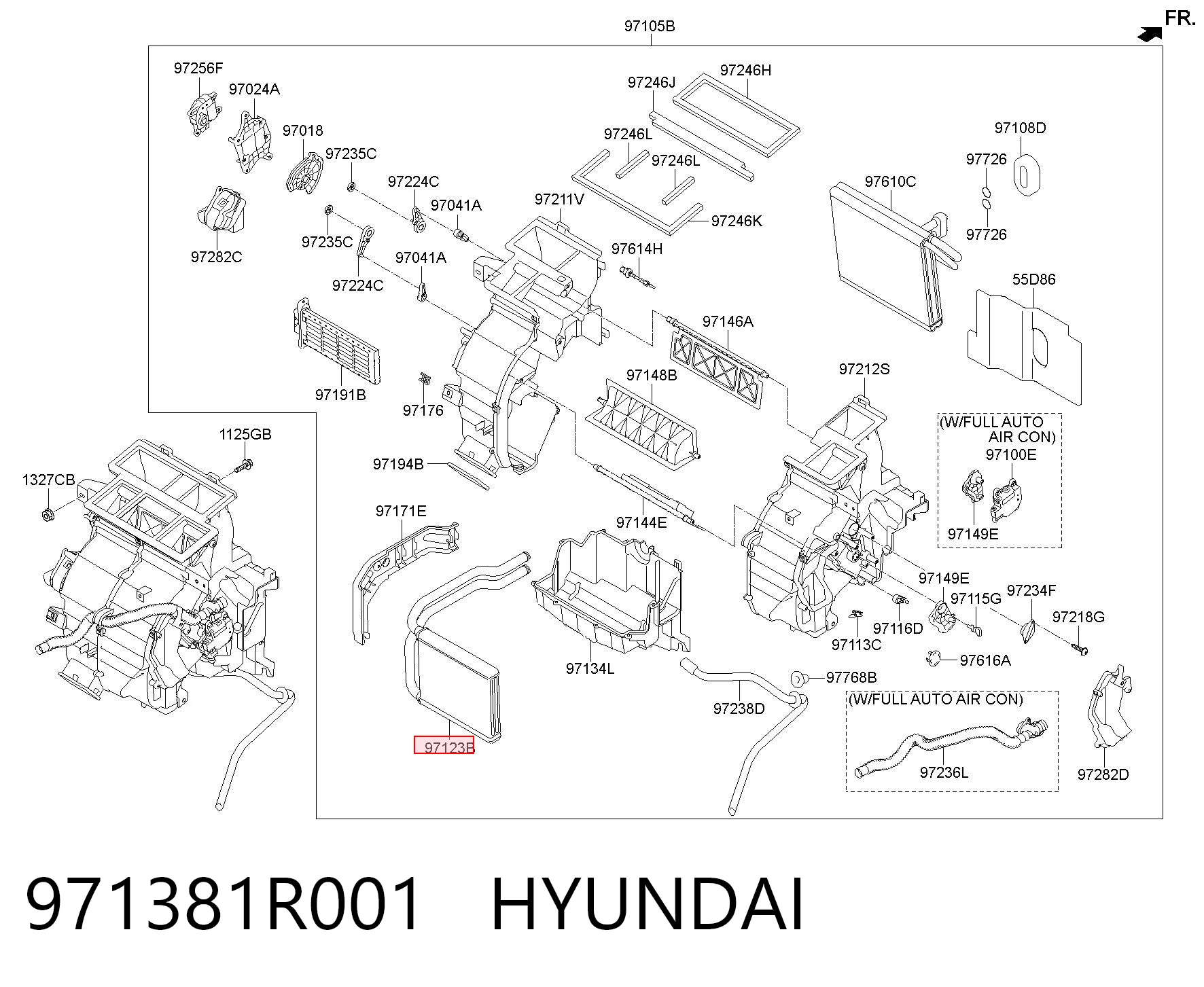 Радіатор пічки Hyundai SOLARIS 1