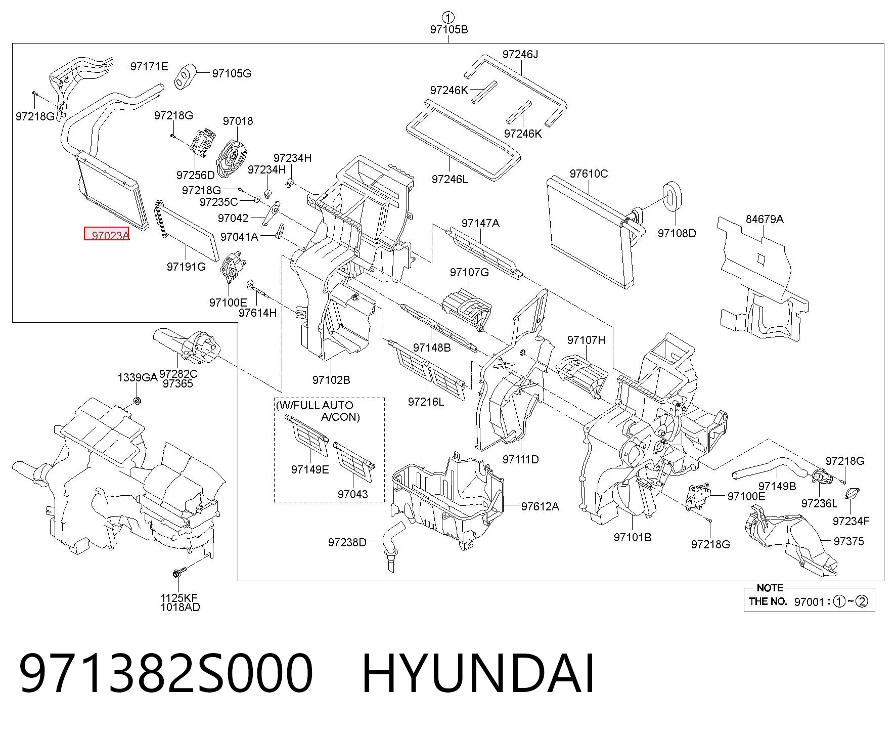 Радіатор опалювача салону на Hyundai Tucson II TM