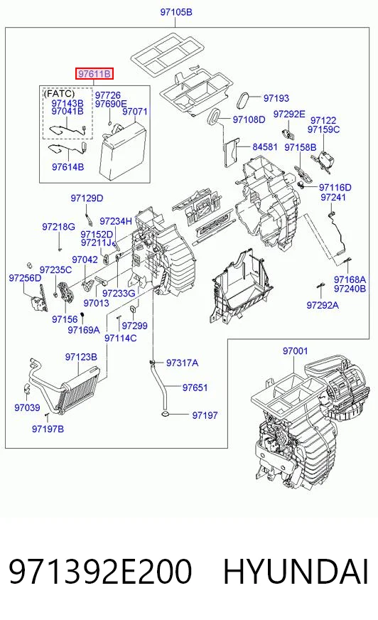 971392E200 Hyundai/Kia Охолоджувач повітря