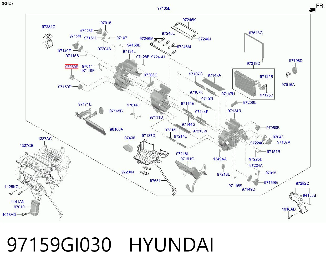 97159GI030 Hyundai/Kia 