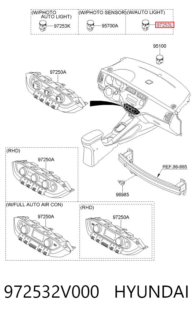 972532V000 Hyundai/Kia 