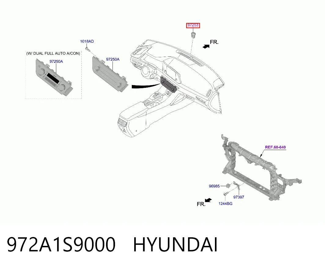 972A1S9000 Hyundai/Kia 