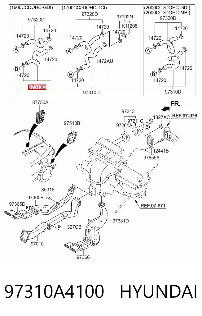 97310A4100 Hyundai/Kia