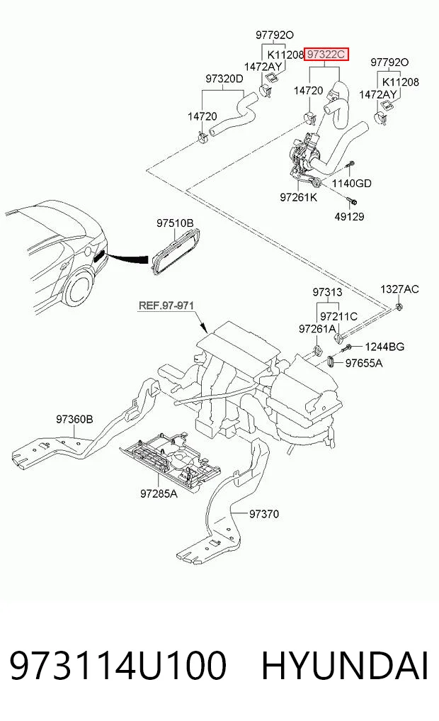 973114U100 Hyundai/Kia 