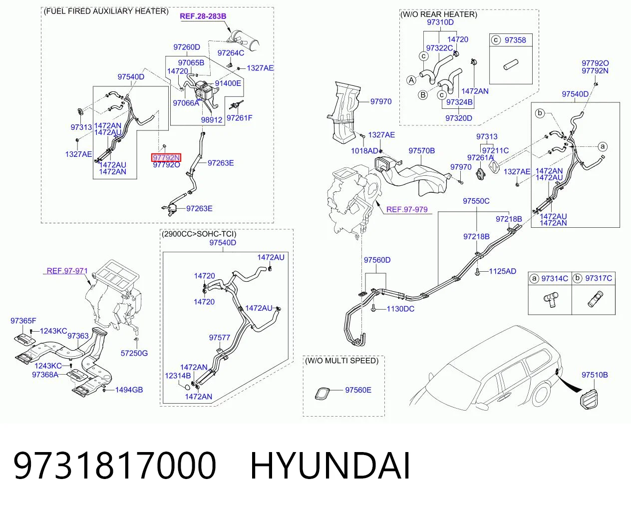 9731817000 Hyundai/Kia 