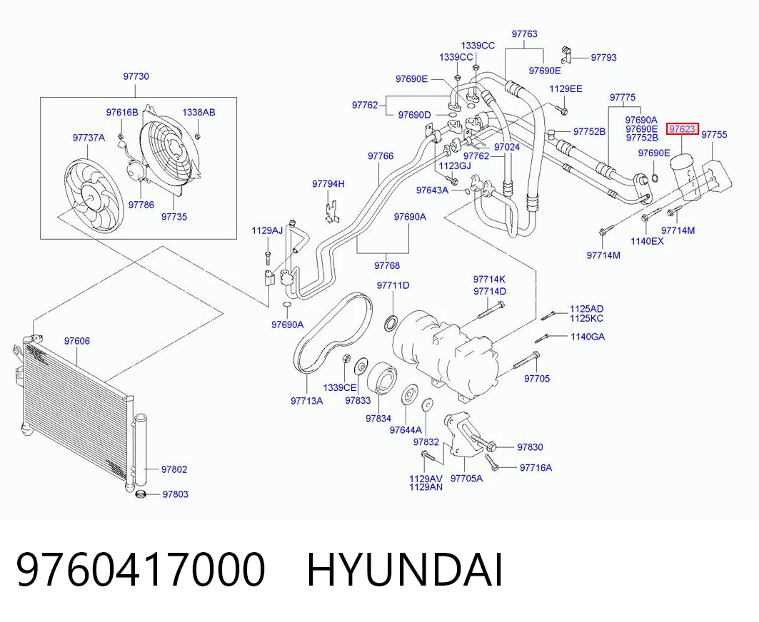 Клапан TRV, кондиціонера 4035KZ1 Polcar