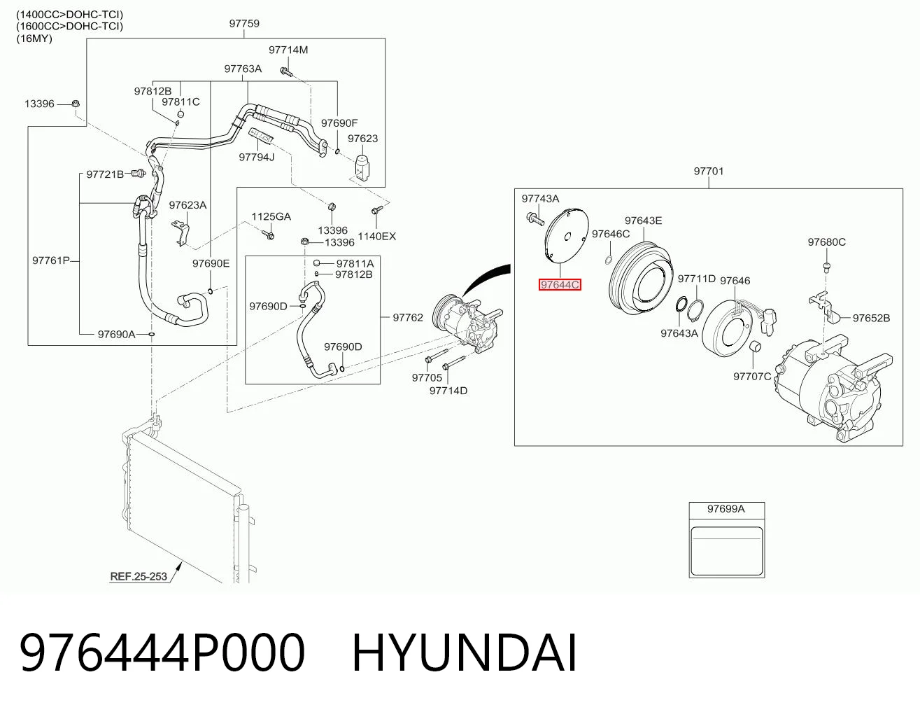 976444P000 Hyundai/Kia