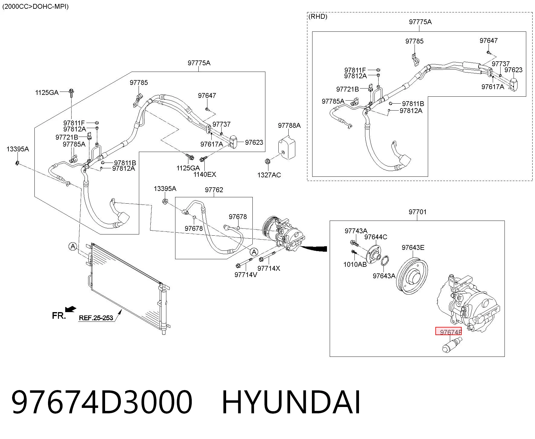 97674D3000 Hyundai/Kia 