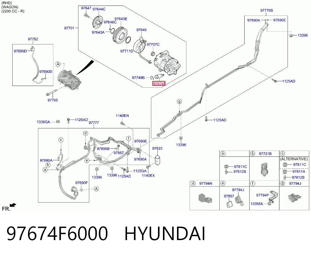 97674F6000 Hyundai/Kia 