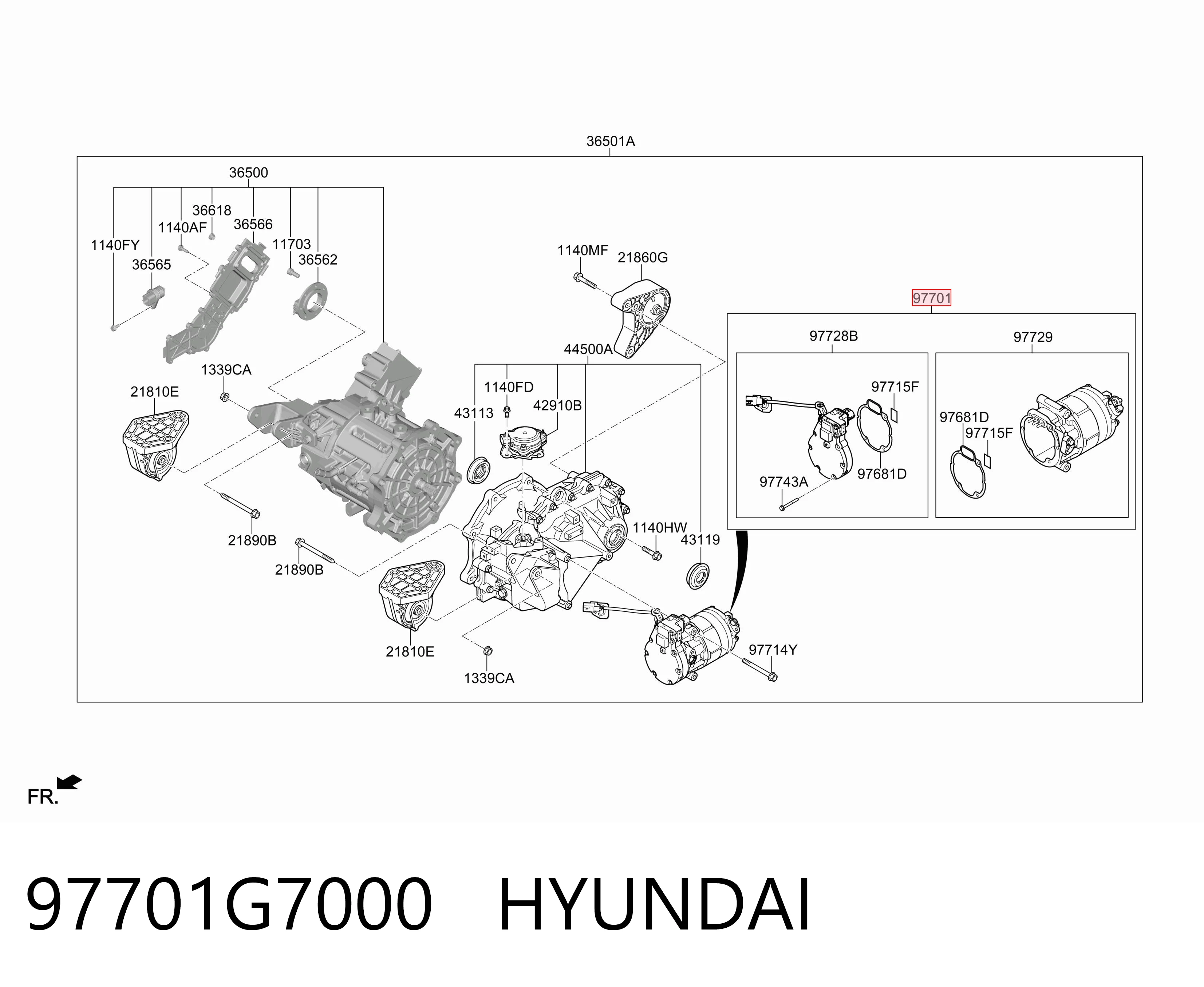 Компресор кондиціонера ACP1688000P Mahle Original