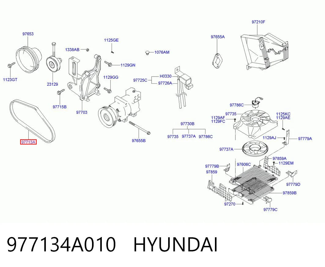 977134A010 Hyundai/Kia