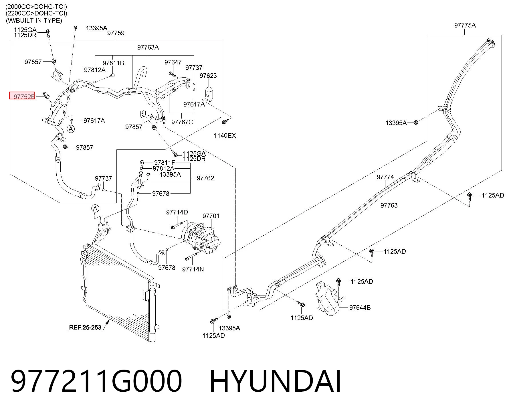 977211G000 Hyundai/Kia Датчик тиску