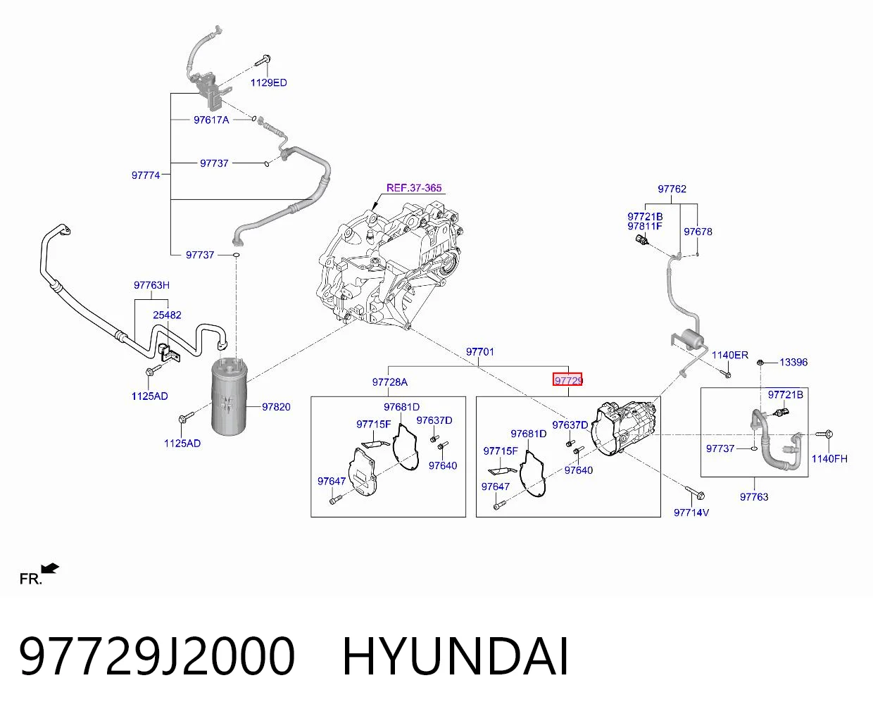 97729J2000 Hyundai/Kia