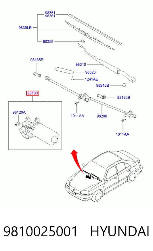 Мотор двірника Polcar 4005SWP1 ціна, від 27.23 USD