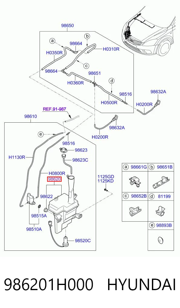 986201H000 Hyundai/Kia