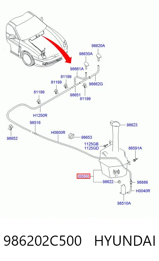 986202C500 Hyundai/Kia