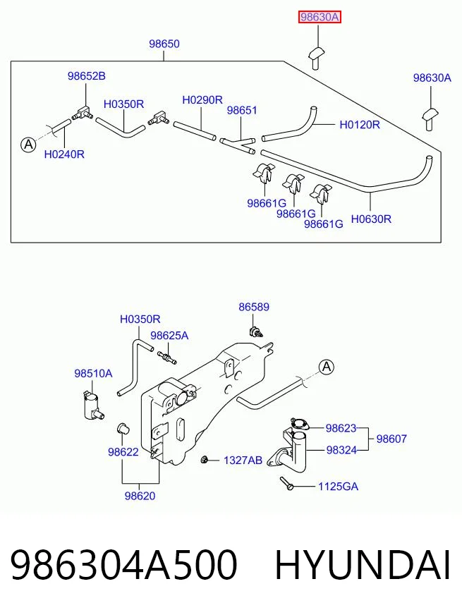 986304A500 Hyundai/Kia